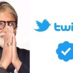 Amitabh Bachchan Blue Tick